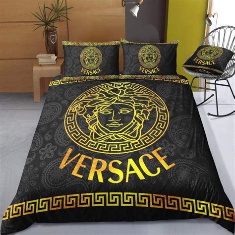 red versace bed set|Versace style bedroom set.